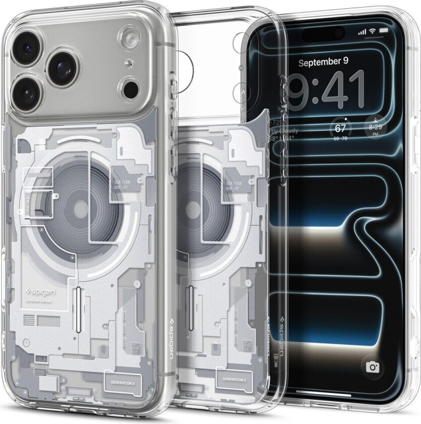 Ultra Hybrid Zero One MagFit (iPhone 17 Pro/18 Pro) - Vit