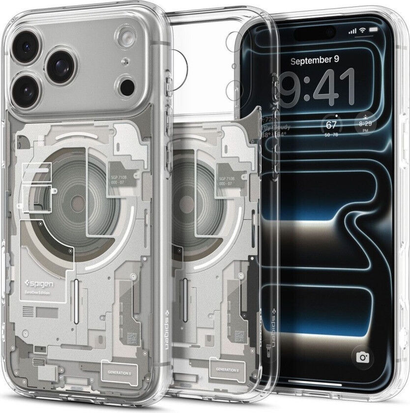 Ultra Hybrid Zero One MagFit (iPhone 17 Pro Max/18 Pro Max) - Titanium
