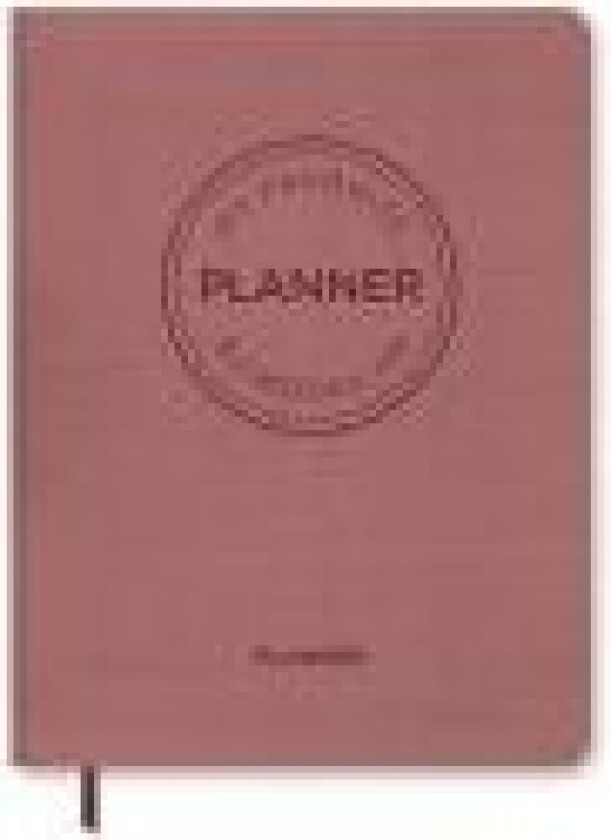 MY FAVORITE PLANNER Udateret / Vintage Rosa      Språk: Dansk