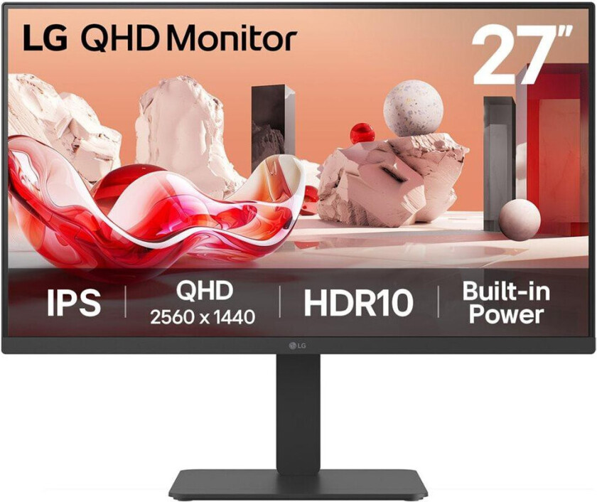 27" LG 27BA54QB-B - LCD monitor - HDR