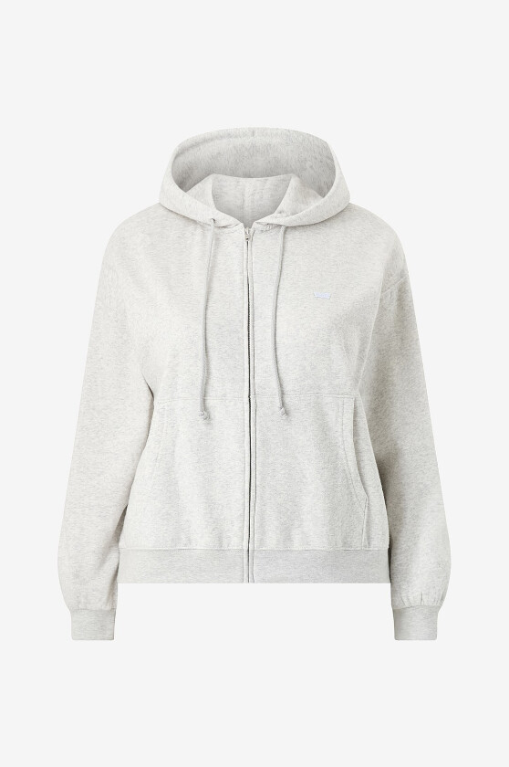 Hettegenser Pl Everyday Full Zip Hoodie - Grå