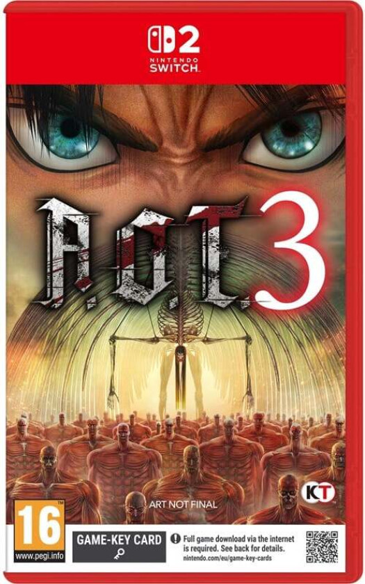 Attack on Titan 3 (Launch Edition) - Nintendo Switch 2 - Action/Adventure