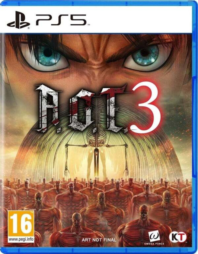 Attack on Titan 3 (Launch Edition) - Sony PlayStation 5 - Action/Adventure