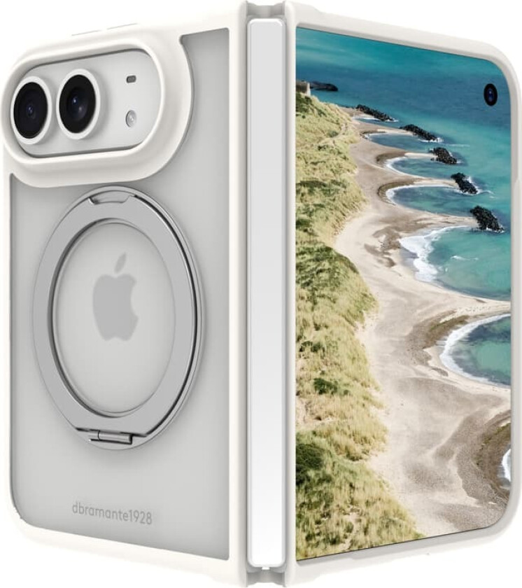 Grenen Ultra D3O MS Kick deksel til iPhone Duo (hvit)