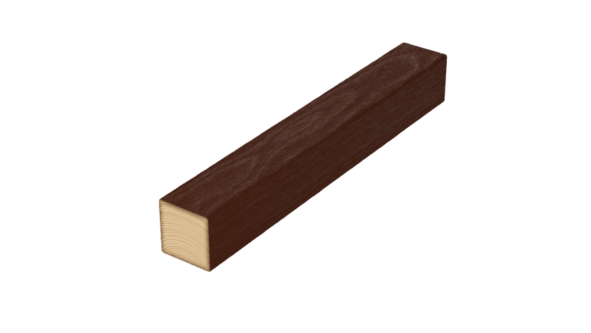 Bilde av Lekt furu impregnert brun 48x48 mm