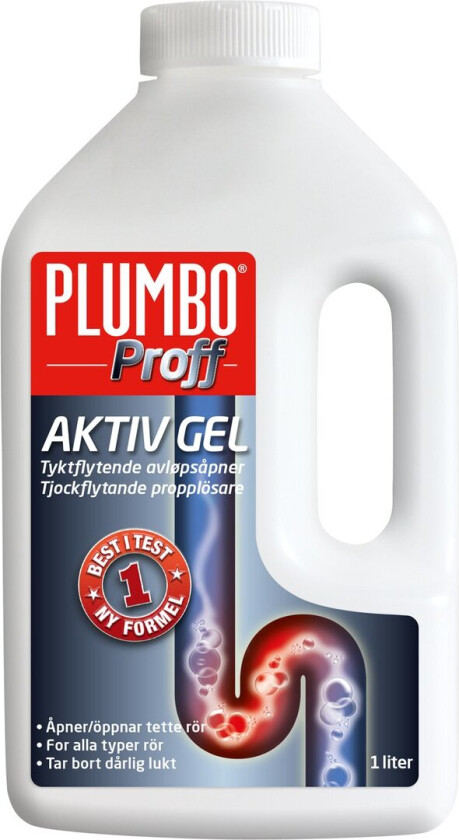 AVLØPSRENS AKTIV GEL 1200G