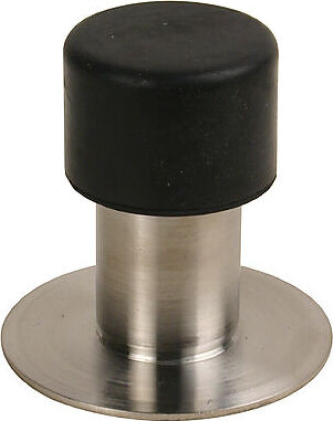 DØRSTOPPER RUSTFRI MED FOT Ø22X50MM