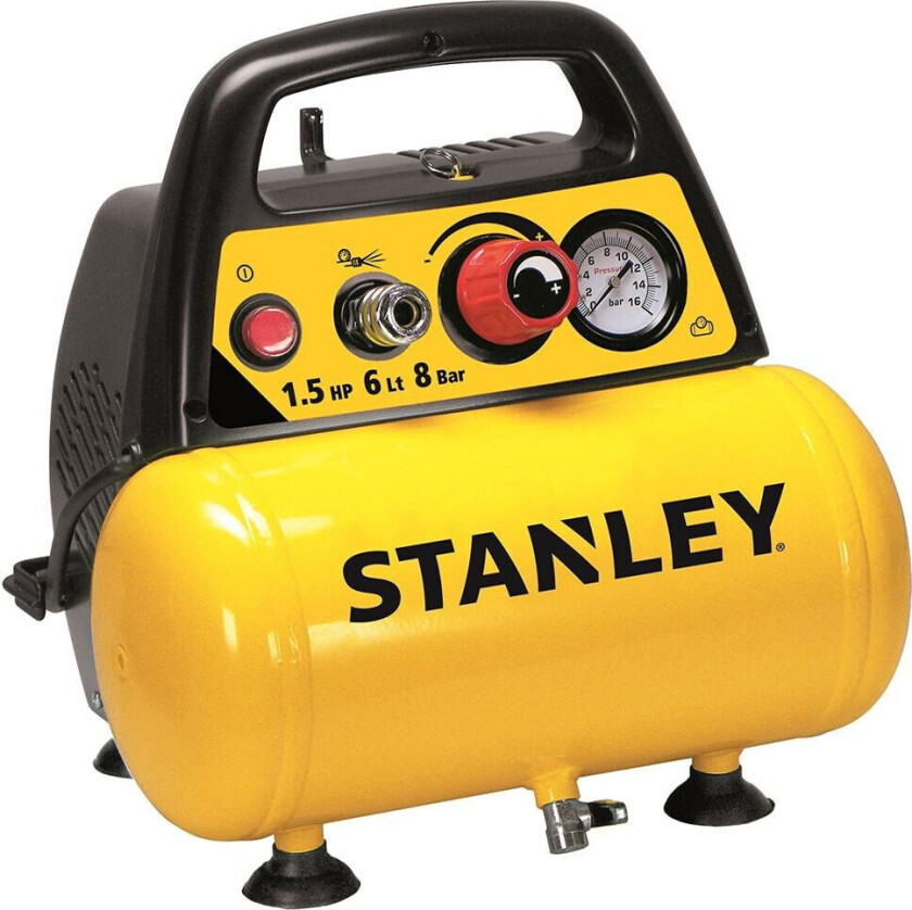 Bilde av Stanley OLJEFRI KOMPRESSOR 6L + PNEUMATISK