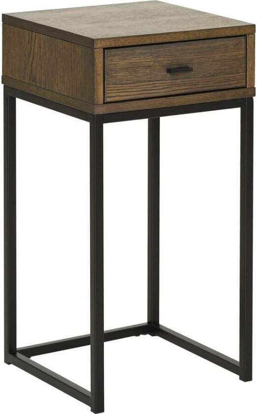Nattbord Eiknor 60 cm - Brunlakkert eik