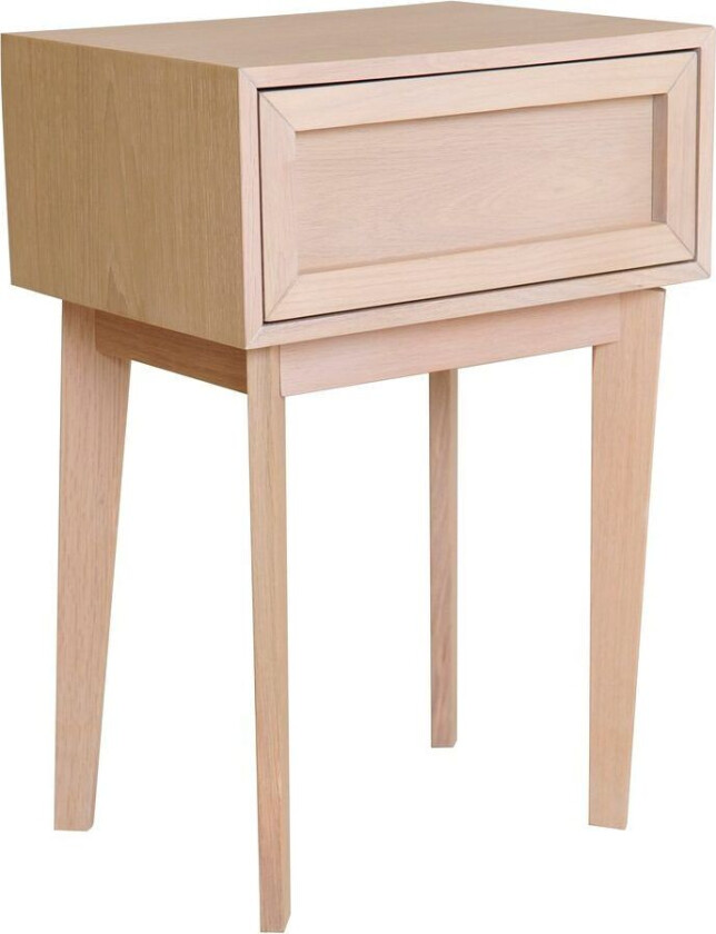 Nattbord Korsen - Hvitpigmentert eik