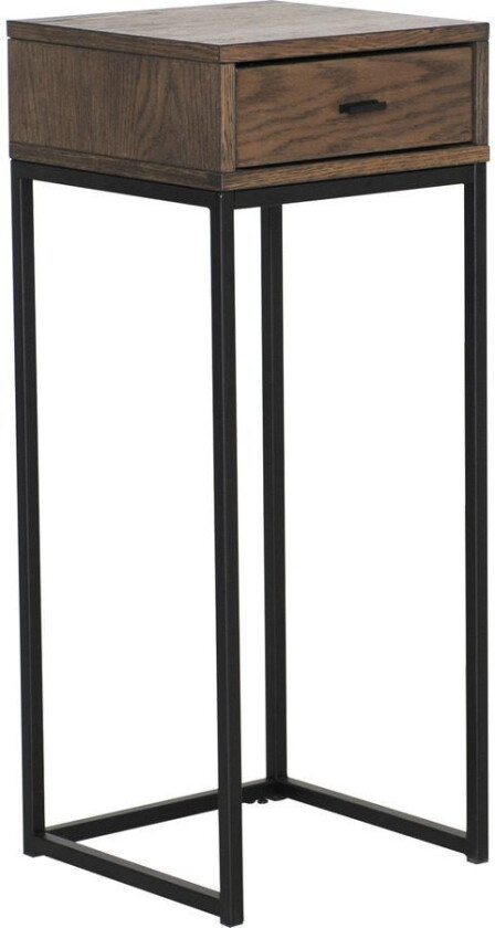 Nattbord Eiknor 75 cm - Brunlakkert eik