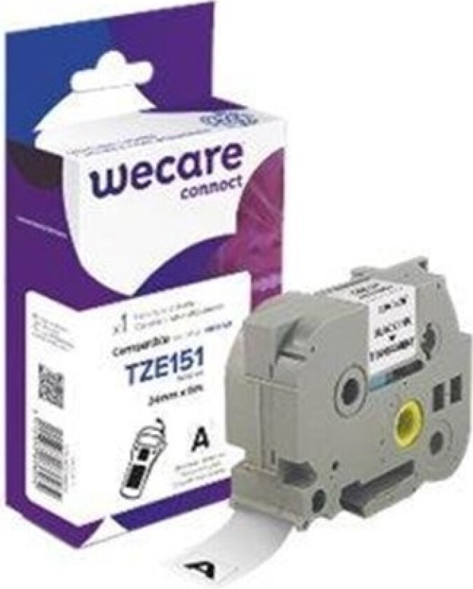 Bilde av Wecare connect - label tape - 1 cassette(s) - Roll (2.4 cm x 8 m)