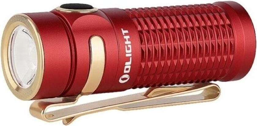 OLight Baton 3 Premium Red LED (RGB) Lommelygte Batteridrevet 1200 lm 33 h 53 g