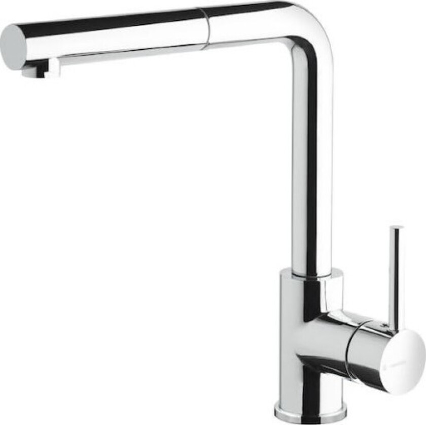 Newform X-Trend kjøkkenarmatur, uttrekkbar tut, krom
