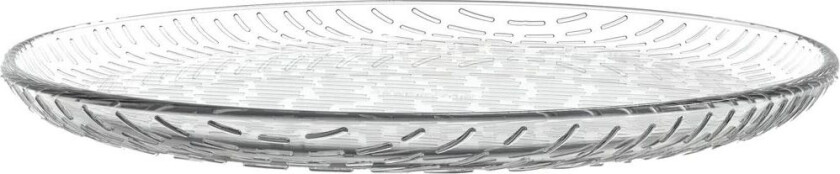 Syksy assiett glass Ø17 cm 2-pk Clear