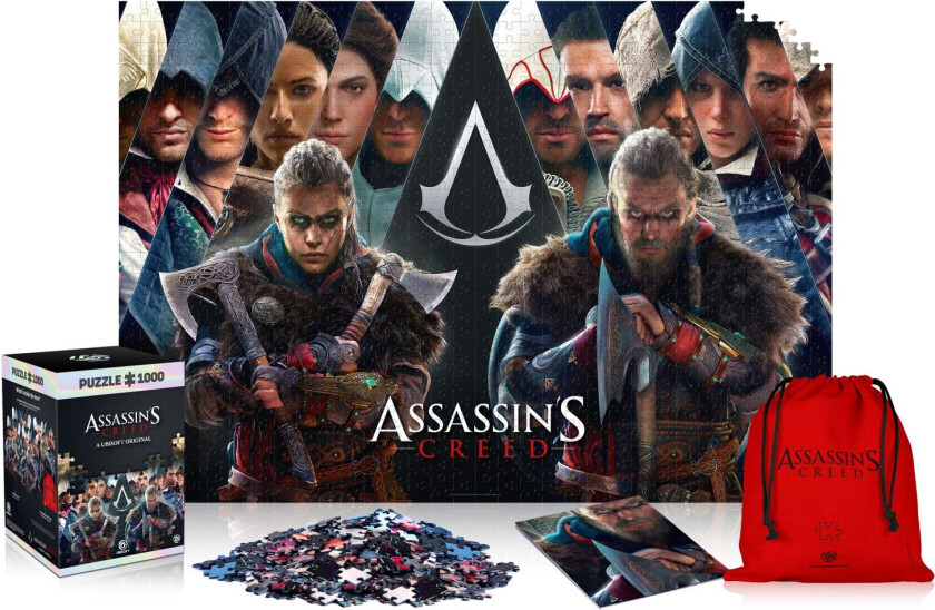 Bilde av Good Loot Premium Gaming Puzzle - Assassin'S Creed Legacy Puslespill 1000 Brikke