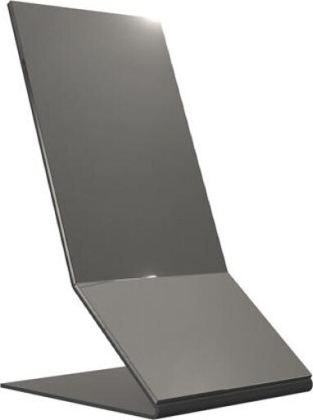 Unu sminkespeil, 10x21 cm, sort