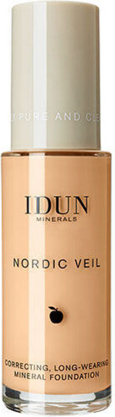 Nordic Veil Correcting Mineral Foundation, Freja, Lys/medium, 26 ml