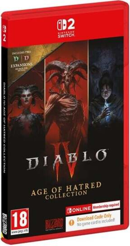 Diablo IV: Age of Hatred Collection (Code in a Box) - Nintendo Switch 2 - RPG