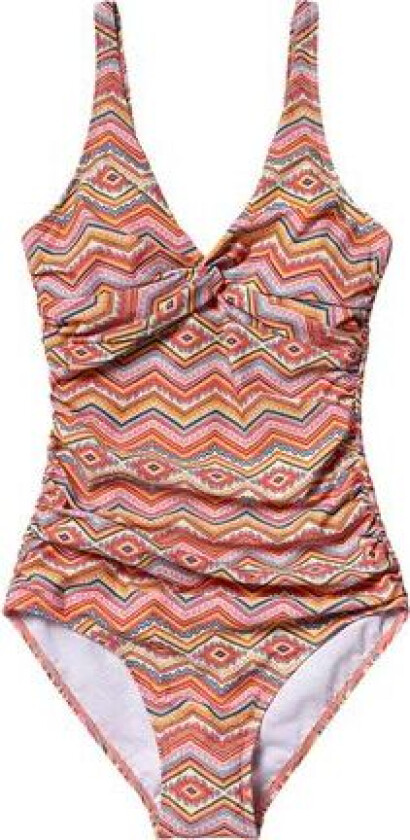 Simi Zigzag Swimsuit - Multi Flerfarget 38