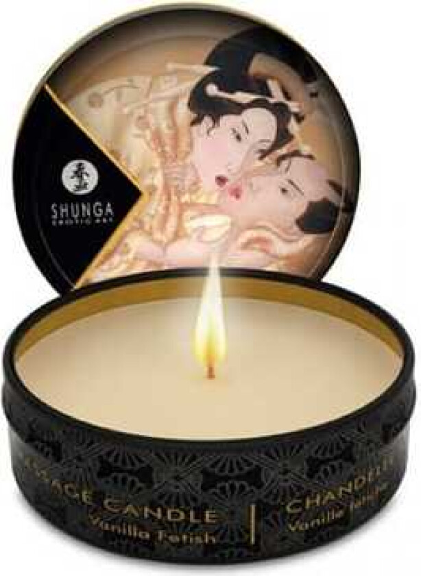 Mini Massage Candle, Vanilla - 30 ml