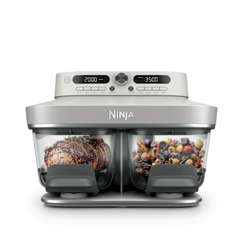 CRISPi DualZone 8-i-1 glassairfryer - Hvit i Hvit | DD102EUIV2 | va Shark