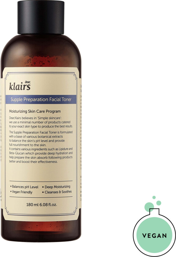 Supple Preparation Facial Toner, 180 ml