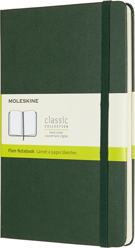 Notatbok Hard L Linjert Myrtle Green