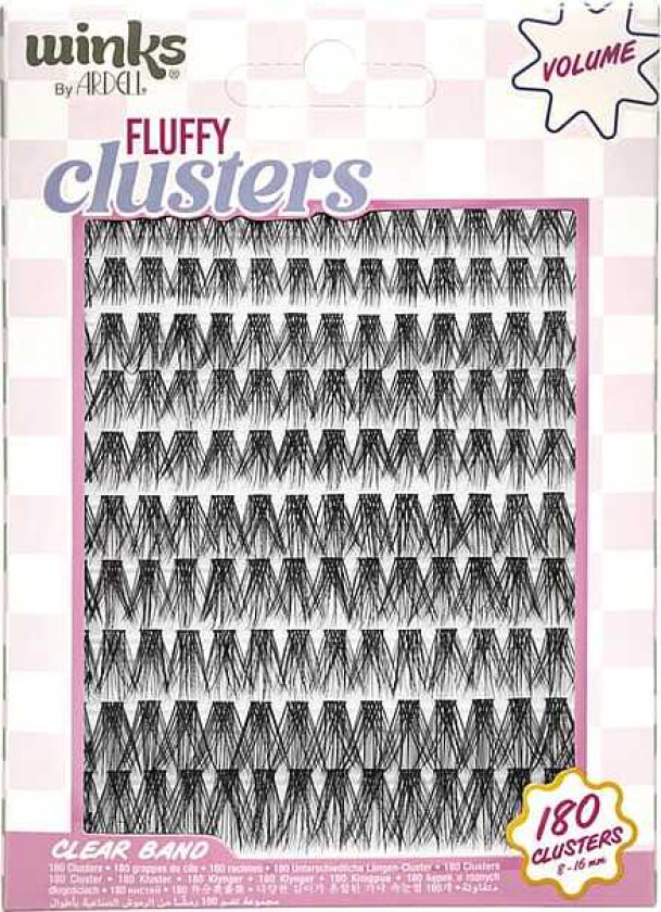 Winks Fluffy Clusters False Lashes Volume