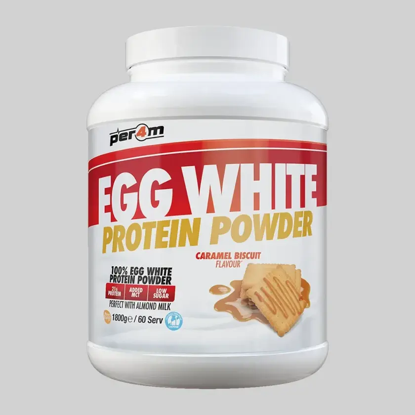 Per4m | Egg White Protein | 1800g - Caramel Biscuit