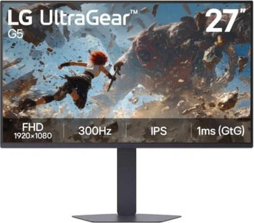 UltraGear 27G550B 27'' FHD/IPS/300Hz/1ms gaming-skjerm