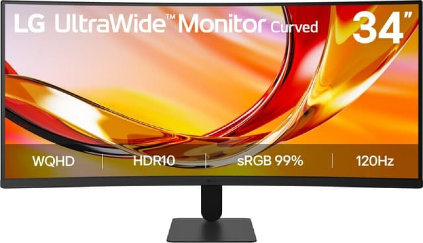 UltraWide 34U601B 34'' UWQHD/VA/120Hz/5ms skjerm