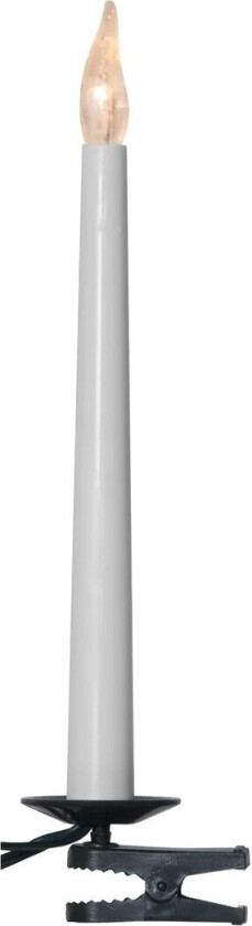 SlimLine juletrebelysning 16 pærer Hvit