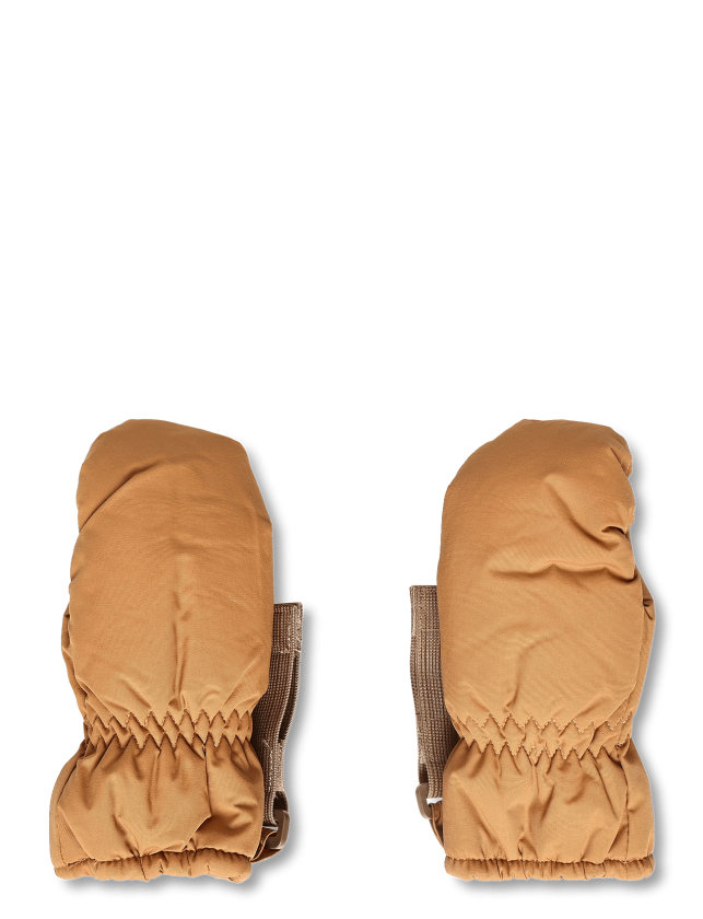 Matcordt Fleece Lined Mittens - BROWN SUGAR - 6-12M