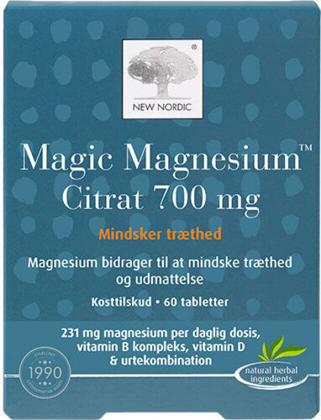 Magic Magnesium Citrat - 60 Tabletter