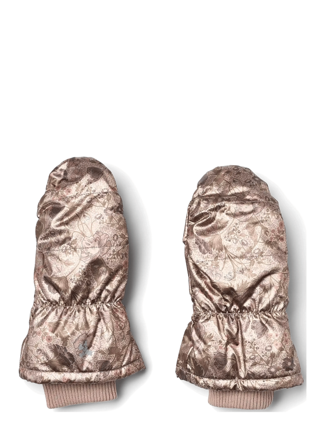Puffer Mittens Jazz - GOLDEN FLOWERS - XXL