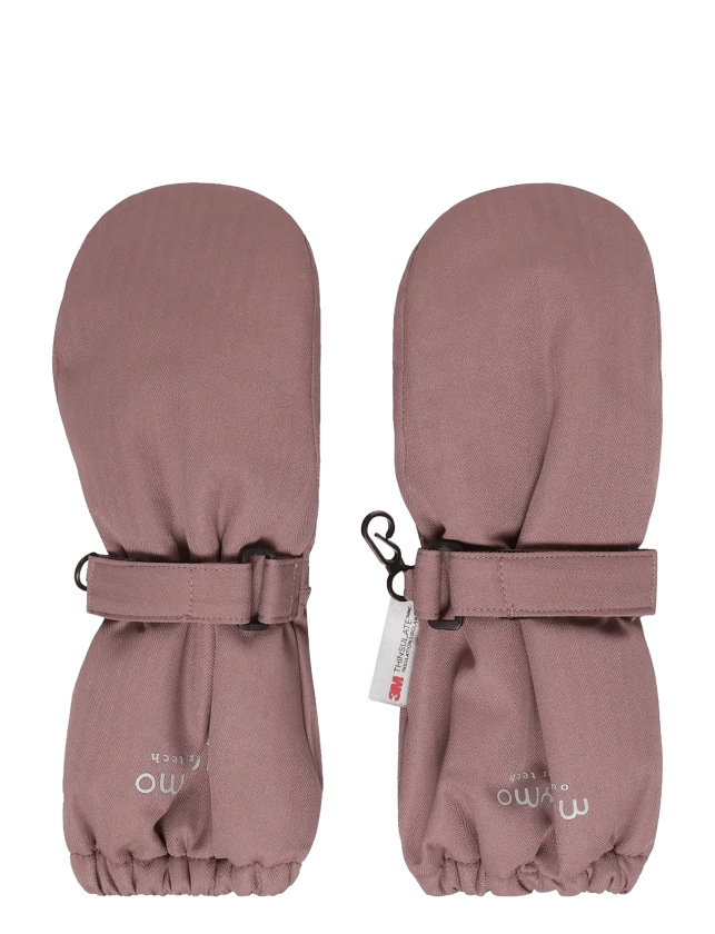 Mittens - ROSE TAUPE - 6-8Y