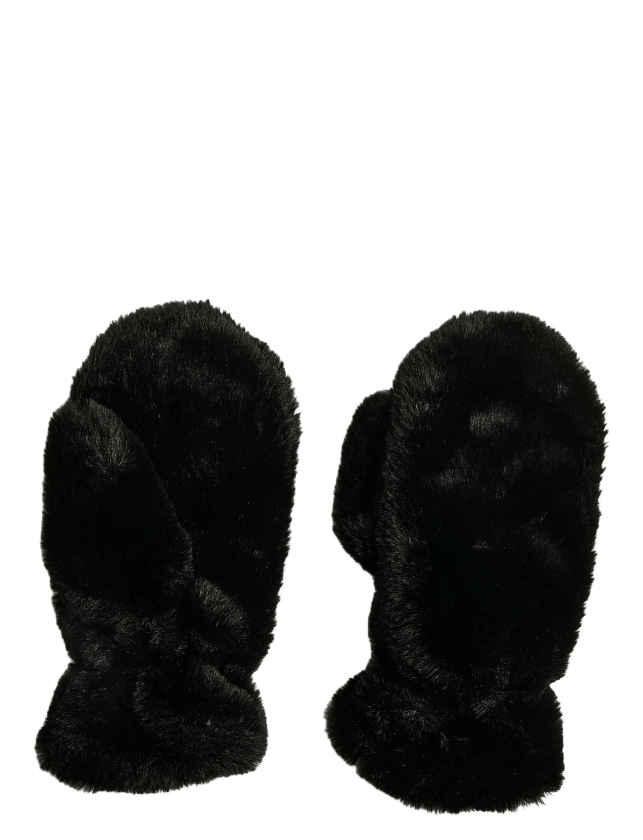 Pcjeanel Mittens Pwp Bc - BLACK - S/M