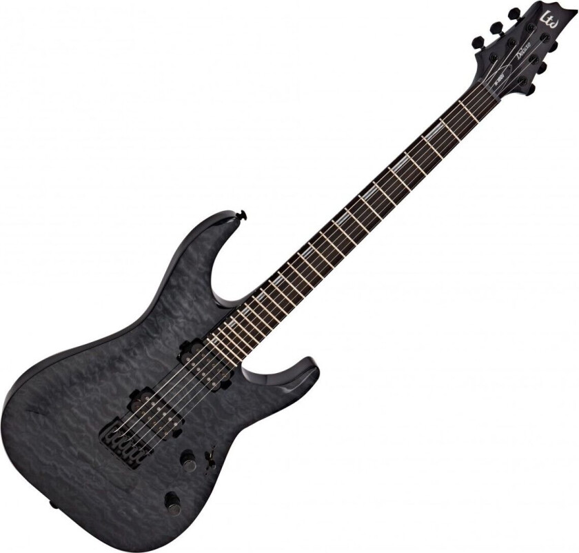 Ltd H-1001 See Through Black Quilted Maple