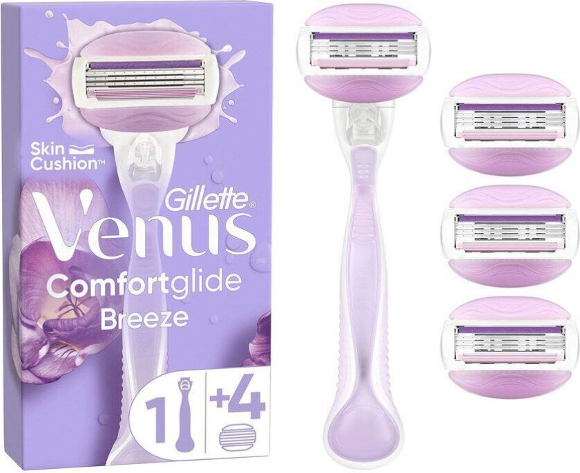 Bilde av Comfortglide Breeze razor 4 razor blade refills