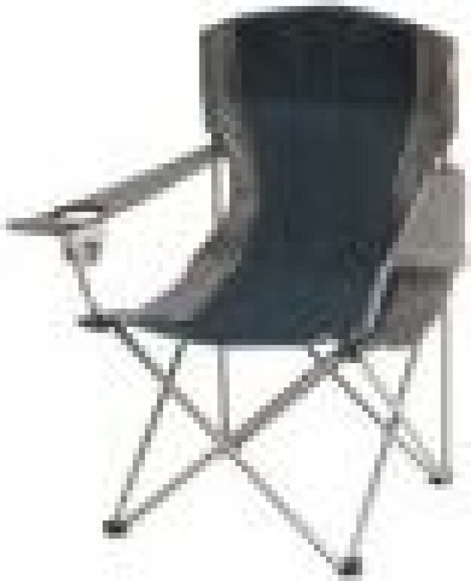 Arm Chair Steel Blue, 110 kg, Campingstol, 4 ben, 2,3 kg, Polyester, Polyvinylklorid (PVC), Grå, Marineblå