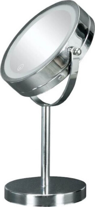 Bright sminkespeil, Ø17,5 cm, krom