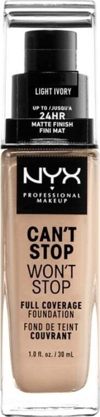 NYX PROFESSIONAL MAKEUP Can't Stop Won't Stop Full Coverage Foundation