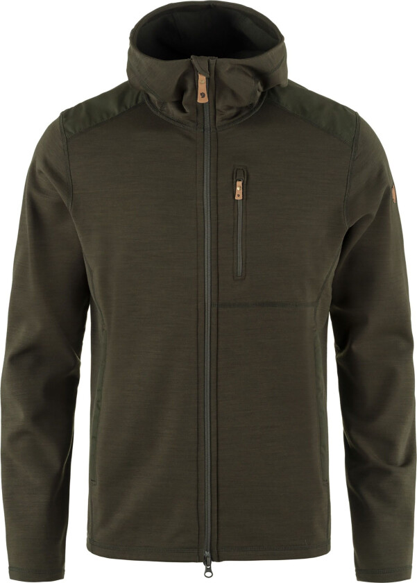 Men's Keb Fleece Hoodie XXL, Deep Forest
