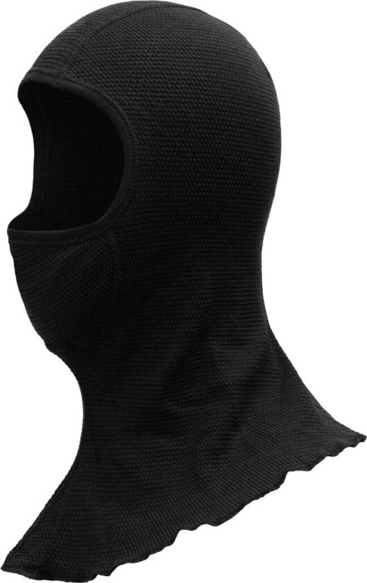 Wool Mesh Balaclava Caviar OneSize