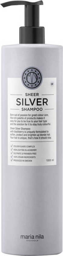 Sheer Silver Shampoo 1000ml