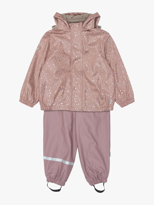 Fôret Regnsett Med Seler, Foil Dot, 122 - Regnsett - Polyester,PU