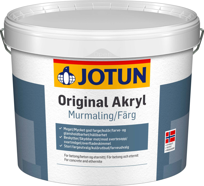 Jotun Original Akryl Murmaling Hvit 10L