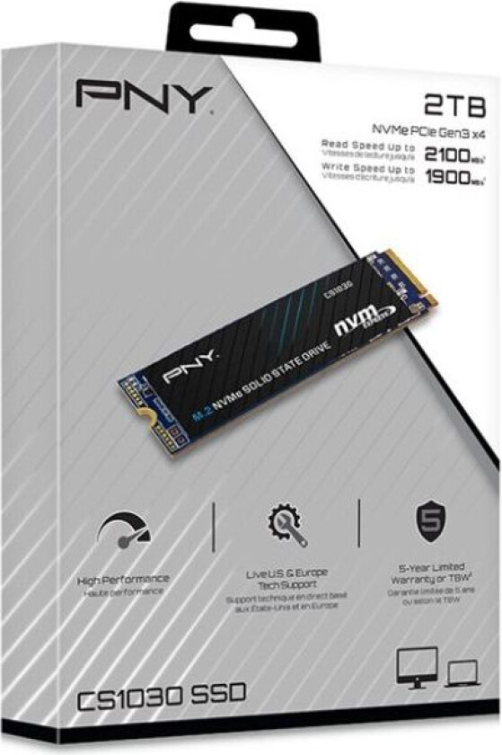 CS1030 - SSD - 2 TB - intern - M.2 2280 - PCIe 3.0 x4 (NVMe)