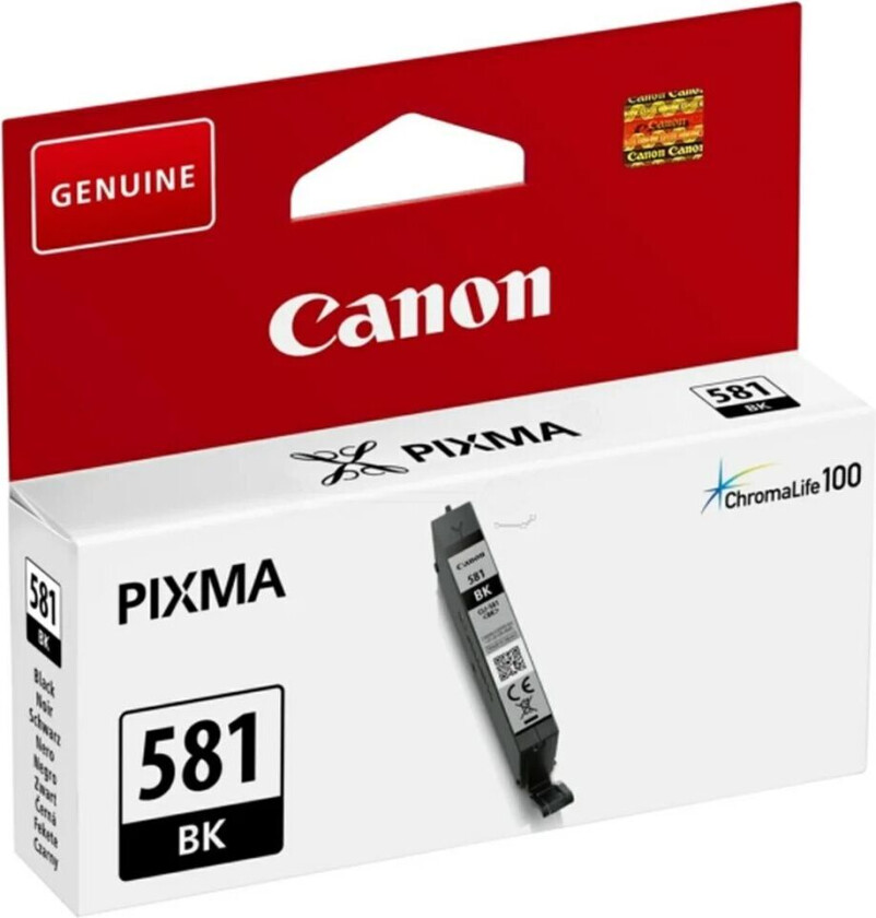 581 BK Blekkpatron svart CLI-581BK